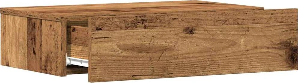 Spintelė prie lovos Old Wood 60x35 cm Engineered Wood
