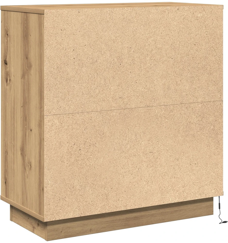 Šalia lovos spintelė Amatininkų ąžuolas 71 x 34,5 x 75 cm
