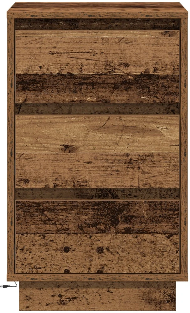 Šalia lovos spintelė Senas medis 39 x 34,5 x 65 cm
