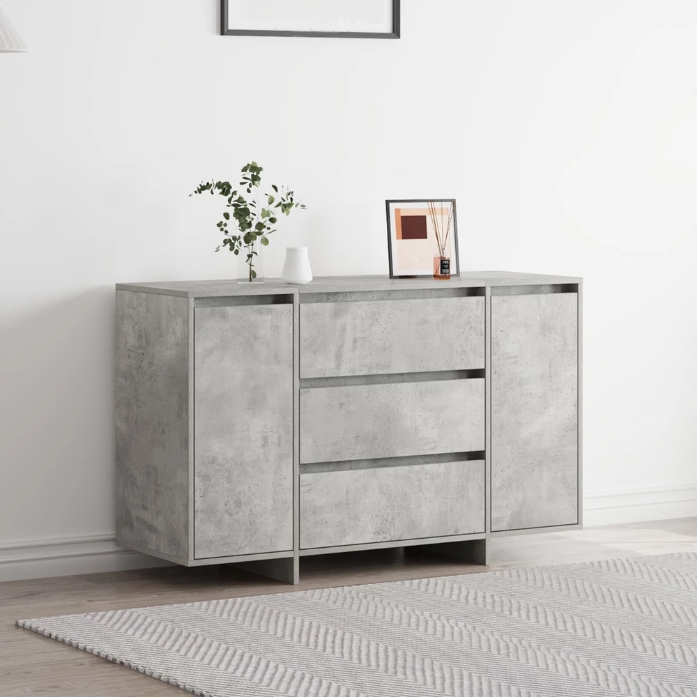 Kabalas Betono pilka 120 x 41 x 75 cm Apdirbta mediena