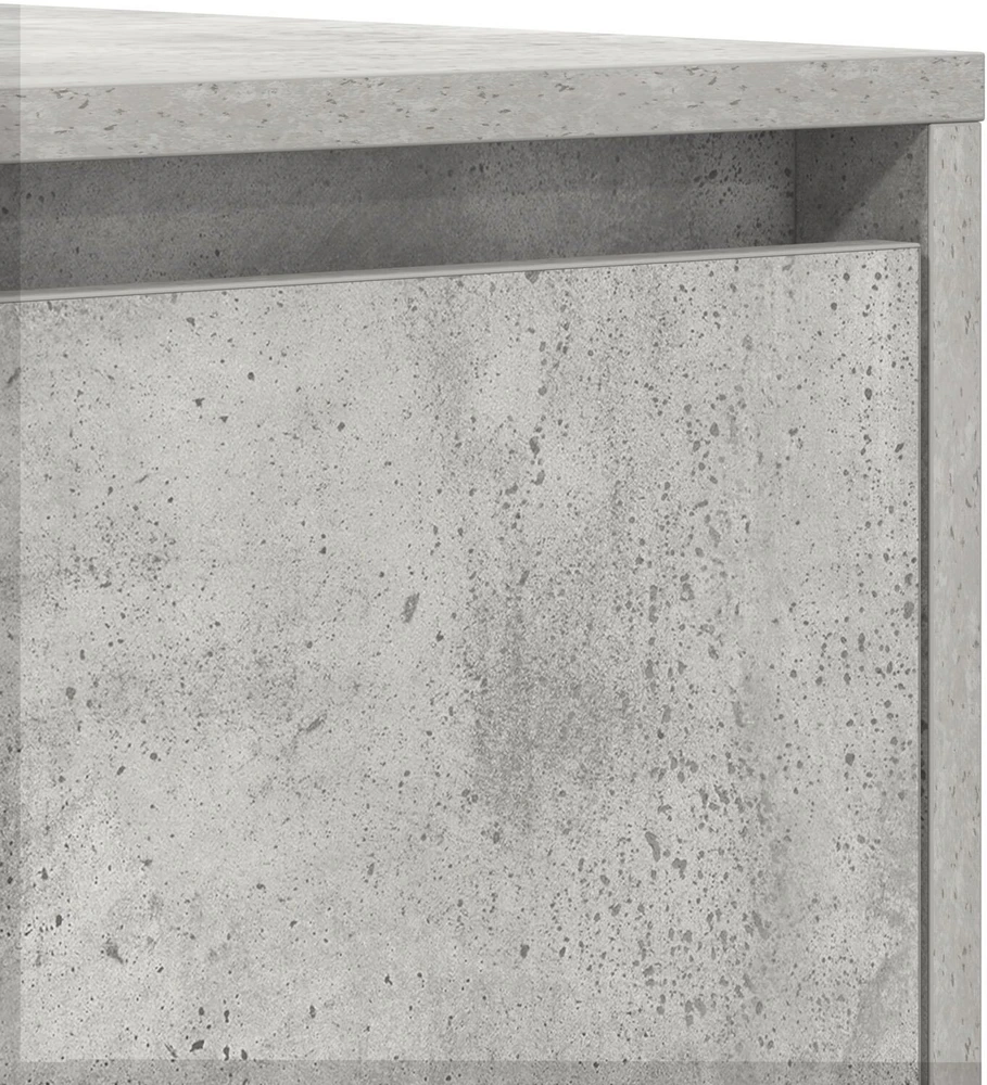 Kabalas Betono pilka 120 x 41 x 75 cm Apdirbta mediena