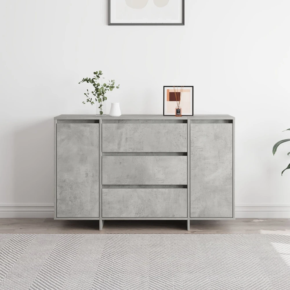 Kabalas Betono pilka 120 x 41 x 75 cm Apdirbta mediena