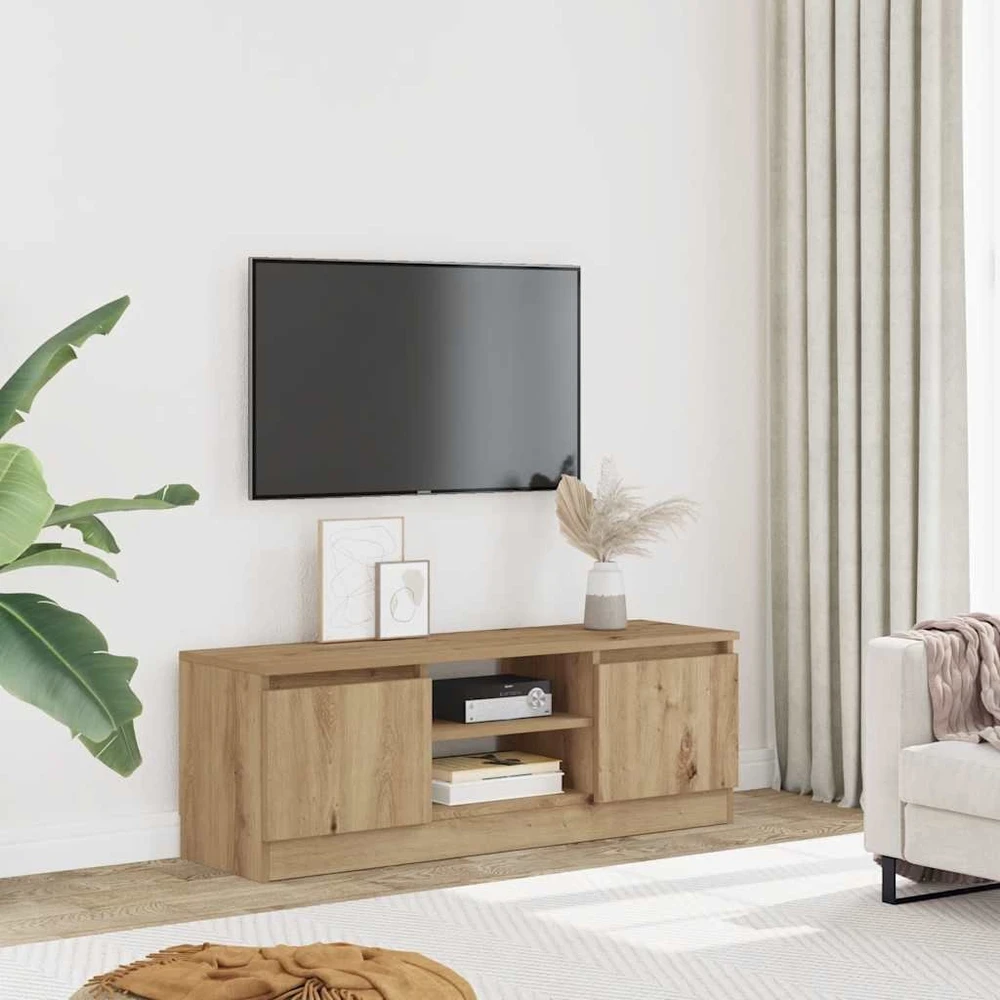 TV staliukas televizoriaus spintelė Artisan ąžuolas 102x30x36 cm