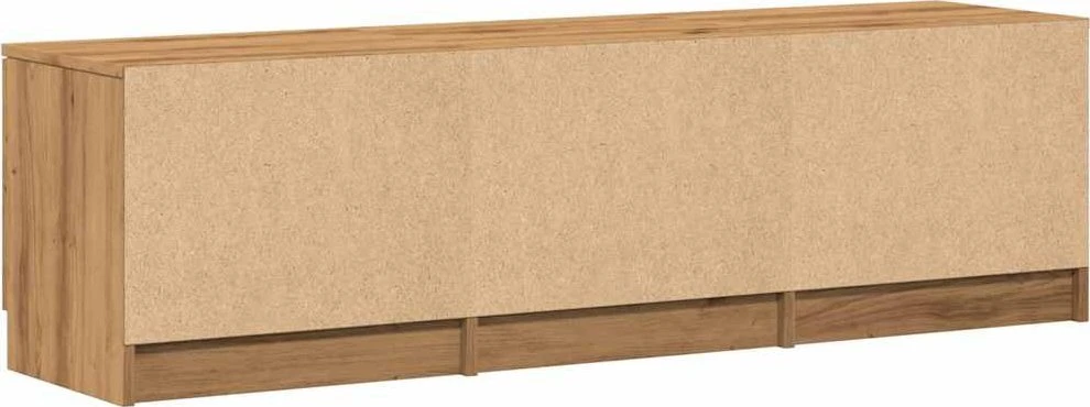TV staliukas TV spintelė, ąžuolo spalvos, 140x35x40cm, inžinerinė mediena