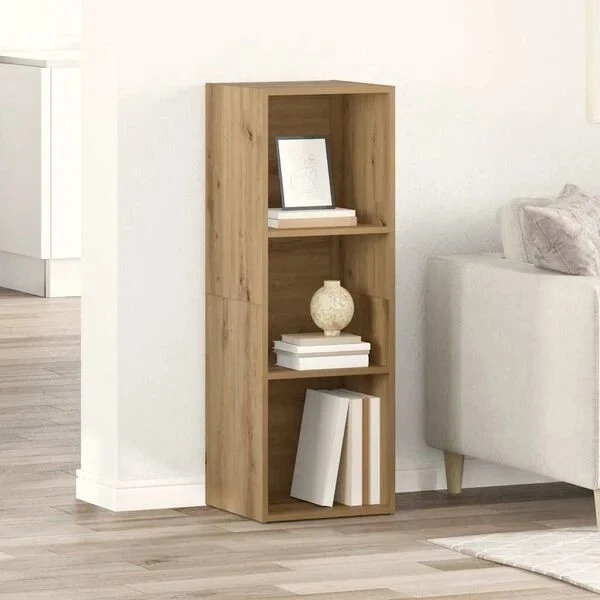 TV staliukas TV spintelių komplektas 72 x 35 x 37 cm Ruda Apdirbta mediena