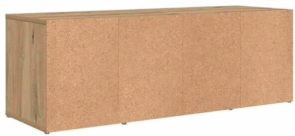 TV staliukas TV spintelių komplektas 72 x 35 x 37 cm Ruda Apdirbta mediena