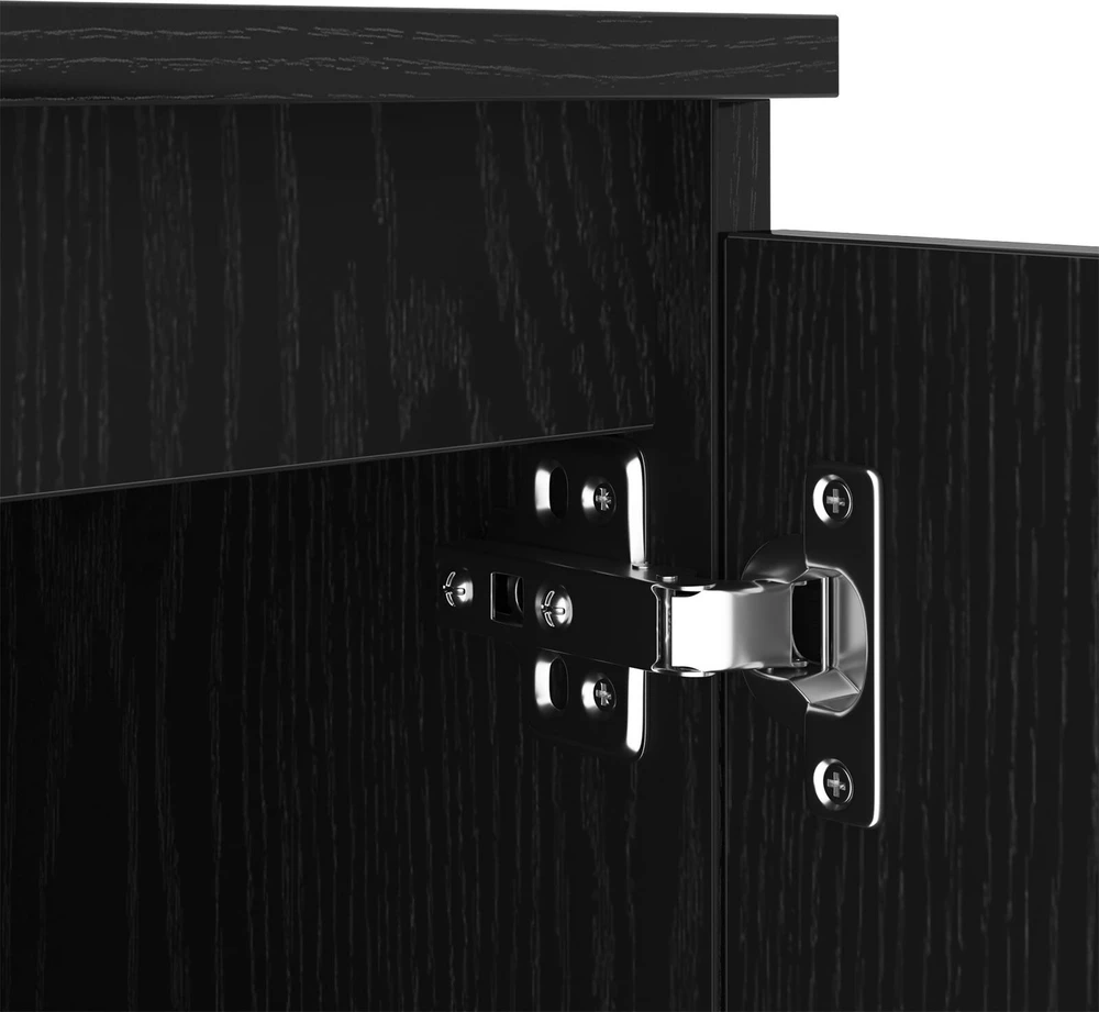 TV staliukas Televizoriaus spintelė 140 x 38,5 x 36 cm Juodas ąžuolas