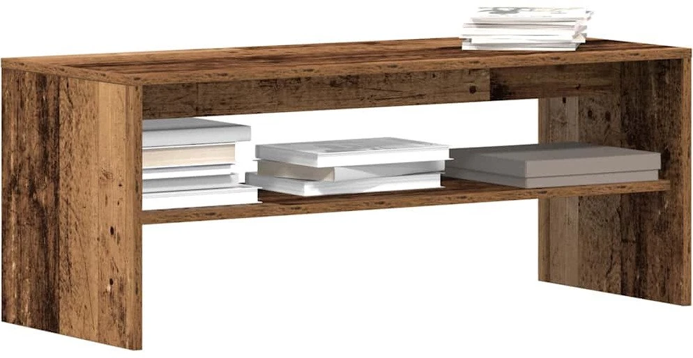TV staliukas televizoriaus spintelė Old Wood 100x40x40 cm Engineered Wood