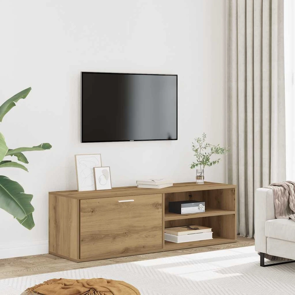 TV staliukas televizoriaus spintelė Artisan ąžuolas 120x34x37 cm