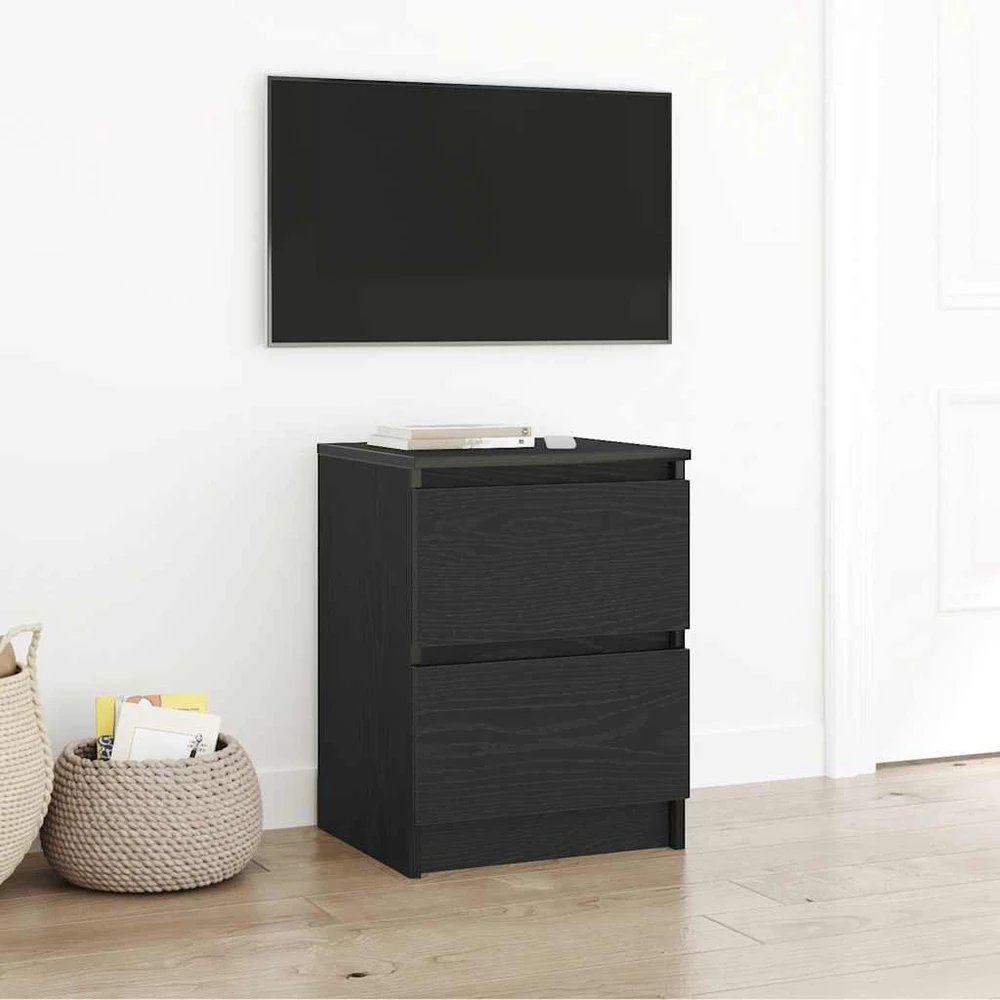 TV staliukas Televizoriaus spintelė, juoda, 40x35x54cm, apdirbta mediena
