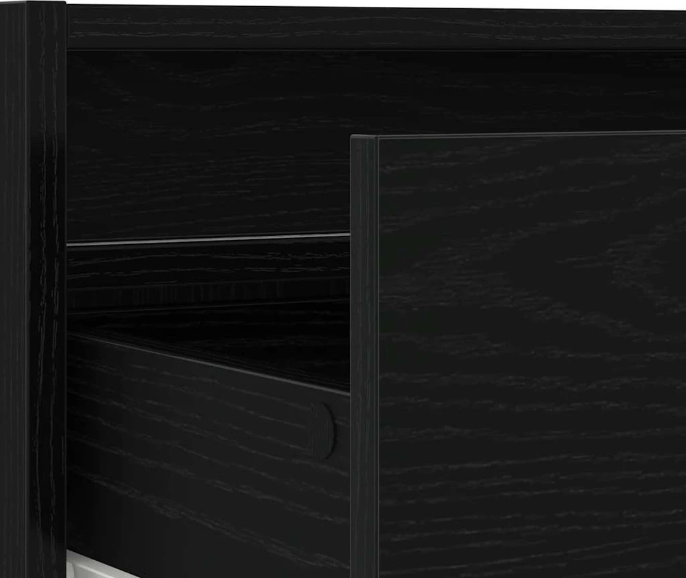 TV staliukas Televizoriaus spintelė su LED apšvietimu, 75x35,5x25 cm