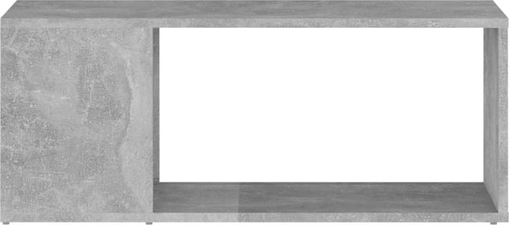 TV staliukas Televizoriaus spintelė, betono pilkos spalvos, 80x24x32cm, MDP
