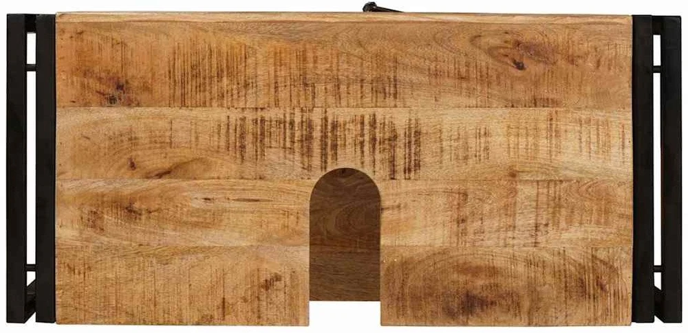 Praustuvo spintelė Ruda 71 x 33 x 58 cm Kietas mango medis