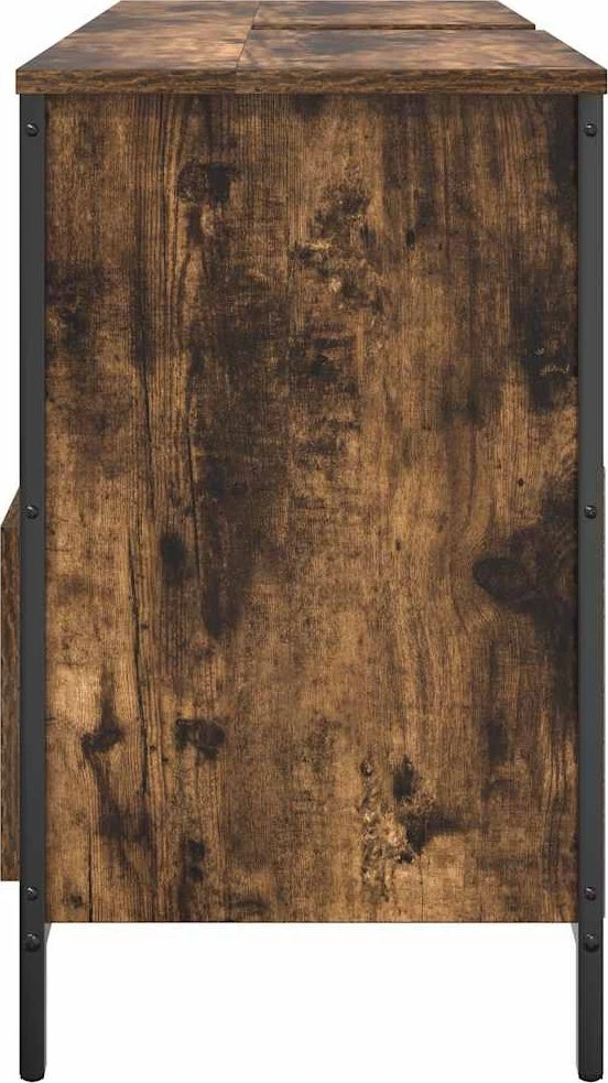 vonios praustuvo spintelė su stalčiais 90x34,5x60 cm