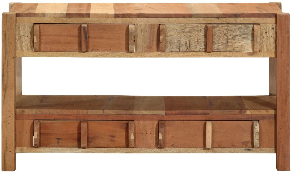 TV staliukas Televizoriaus spintelė su stalčių Ruda 83 x 33 x 46 cm