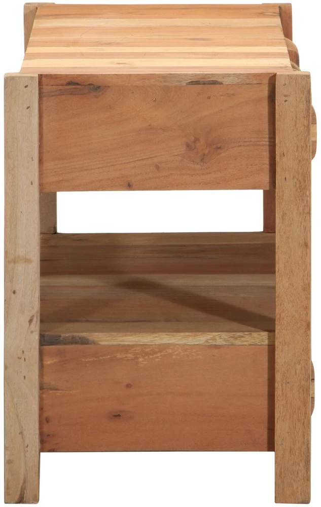 TV staliukas Televizoriaus spintelė su stalčių Ruda 83 x 33 x 46 cm