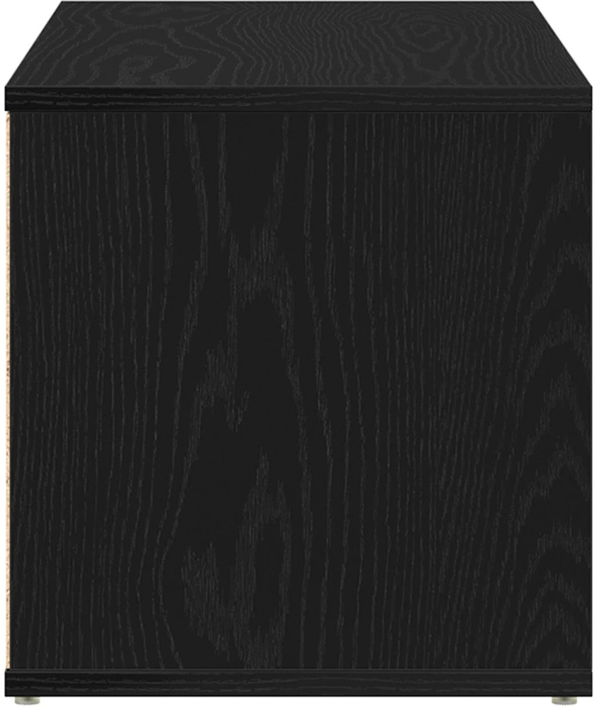 TV staliukas Televizoriaus spintelė 80 x 34 x 36 cm Juodas ąžuolas