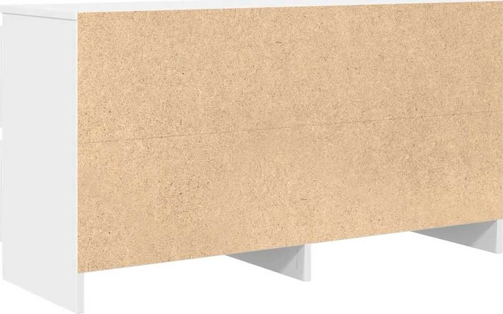 TV staliukas Televizoriaus spintelė, balta, 100x35x54 cm, apdirbta mediena