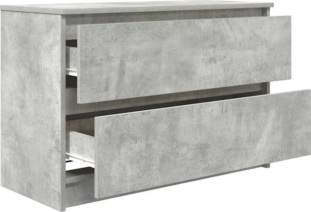 TV staliukas Televizoriaus spintelė, betono pilka, 80x35x54 cm, mediena