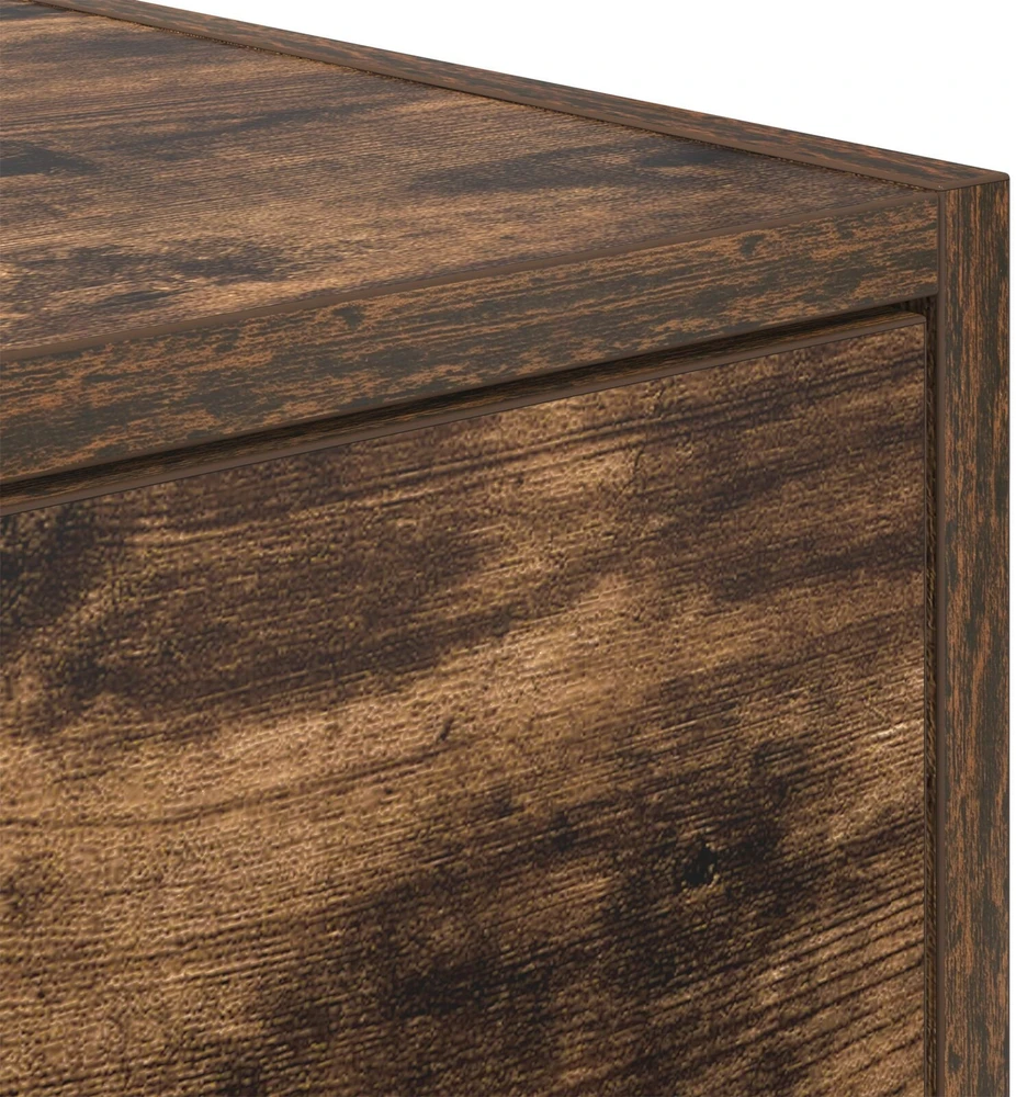 TV staliukas Televizoriaus spintelė 100 x 31 x 25,5 cm Dūminio ąžuolo