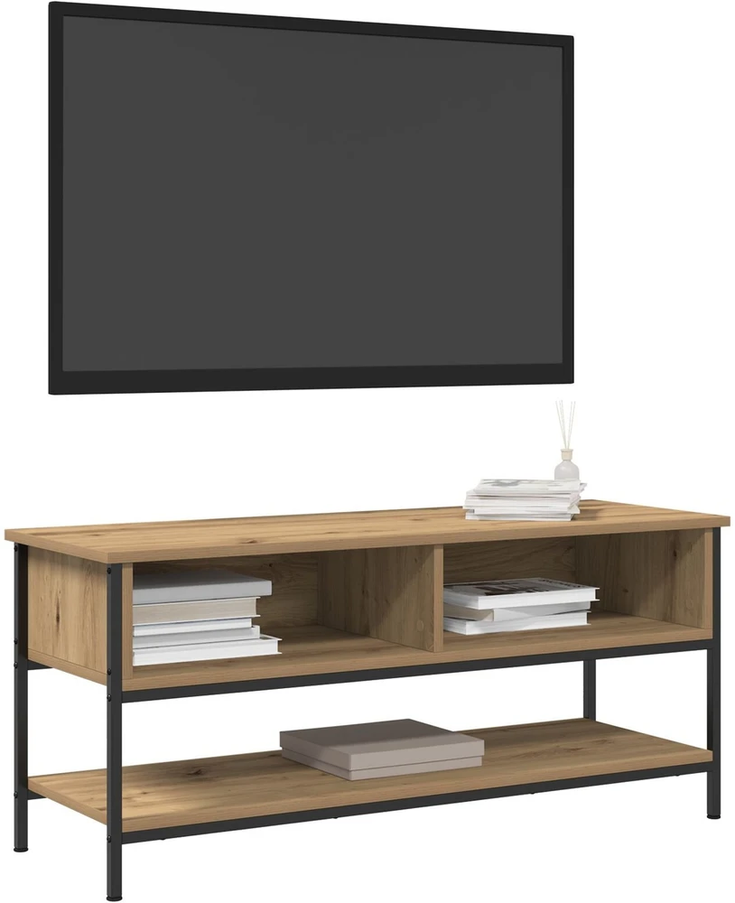 TV staliukas TV spintelių komplektas 100 x 35 x 45 cm Amatininkų ąžuolas