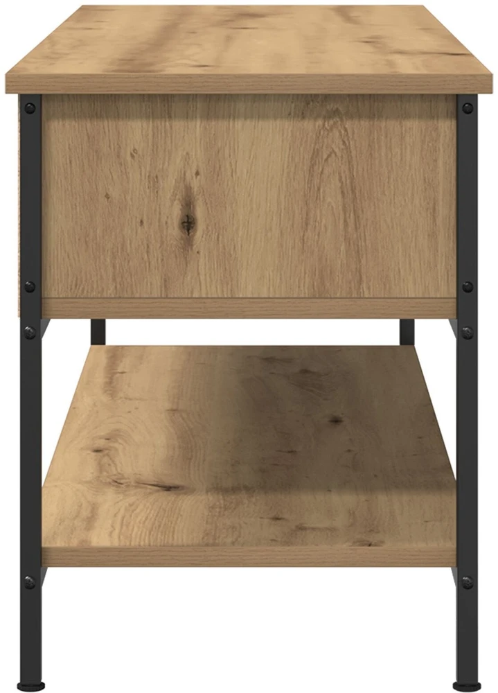 TV staliukas TV spintelių komplektas 100 x 35 x 45 cm Amatininkų ąžuolas