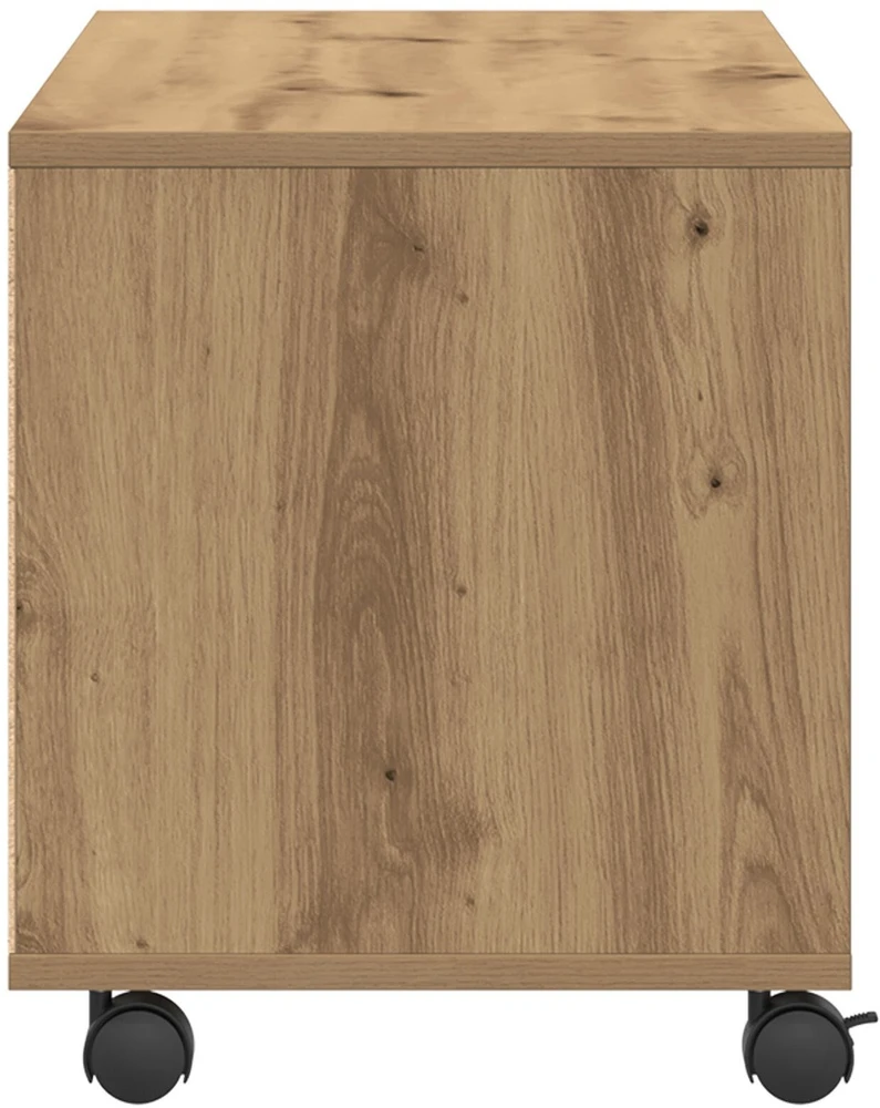 TV staliukas Televizoriaus spintelė 90 x 35 x 40.5 cm Ruda Apdirbta mediena