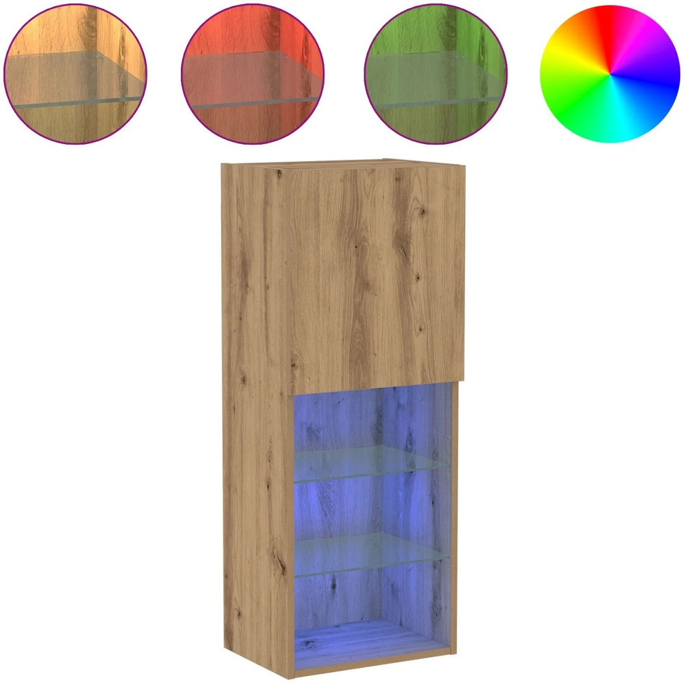TV staliukas TV spintelių komplektas 40,5 x 30 x 102 cm Amatininkų ąžuolas