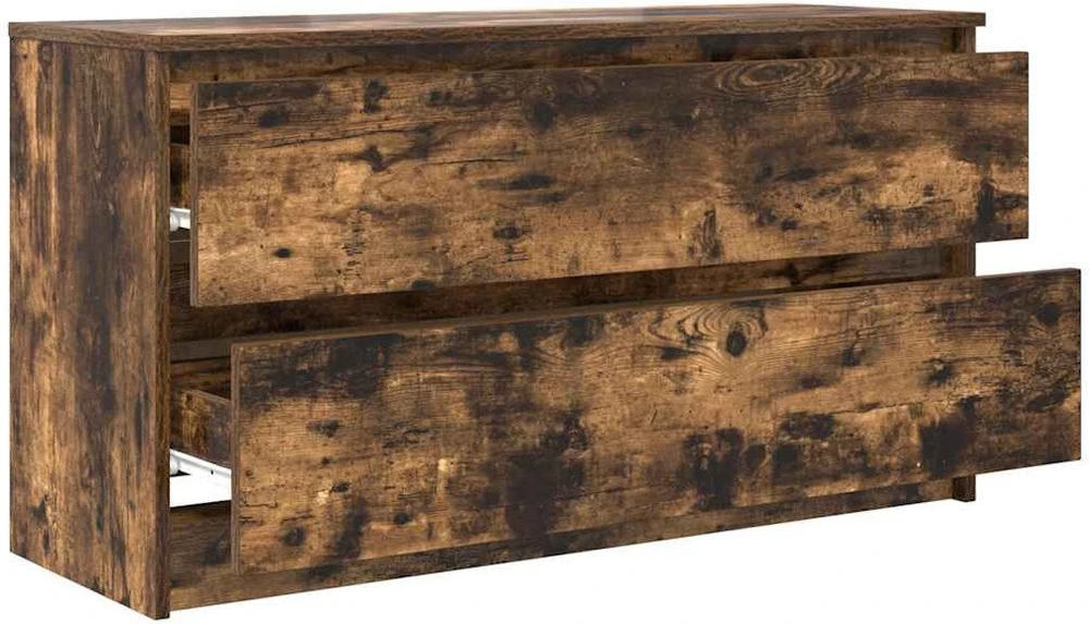 TV staliukas Televizoriaus spintelė, dūminio ąžuolo, 160x35x55cm, mediena