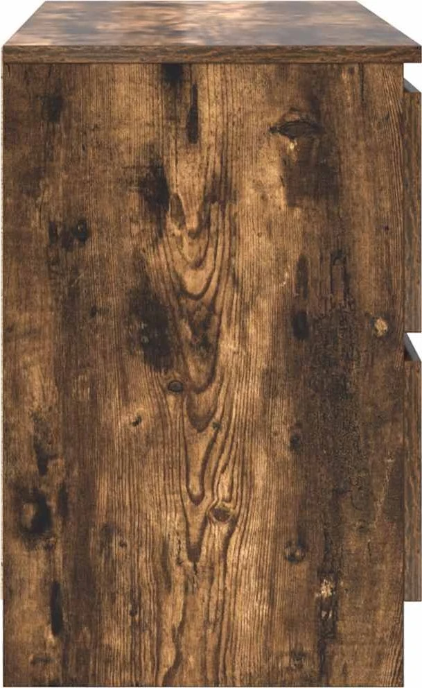 TV staliukas Televizoriaus spintelė, dūminio ąžuolo, 80x35x54 cm, mediena
