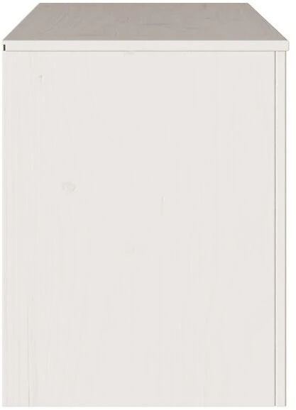 TV staliukas Televizoriaus spintelė su stalčių Drammen Balta 99 x 43 x 55 cm