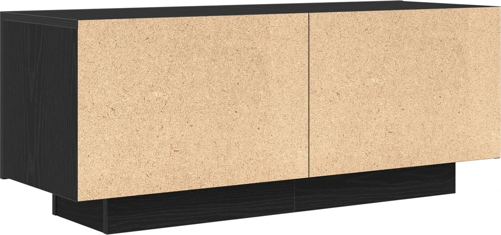 TV staliukas Televizoriaus spintelė 100 x 35 x 40 cm Juodas ąžuolas