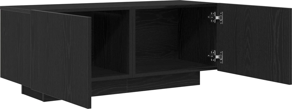 TV staliukas Televizoriaus spintelė 100 x 35 x 40 cm Juodas ąžuolas
