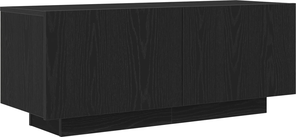 TV staliukas Televizoriaus spintelė 100 x 35 x 40 cm Juodas ąžuolas