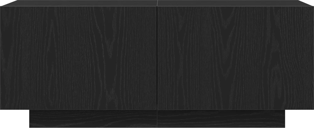 TV staliukas Televizoriaus spintelė 100 x 35 x 40 cm Juodas ąžuolas