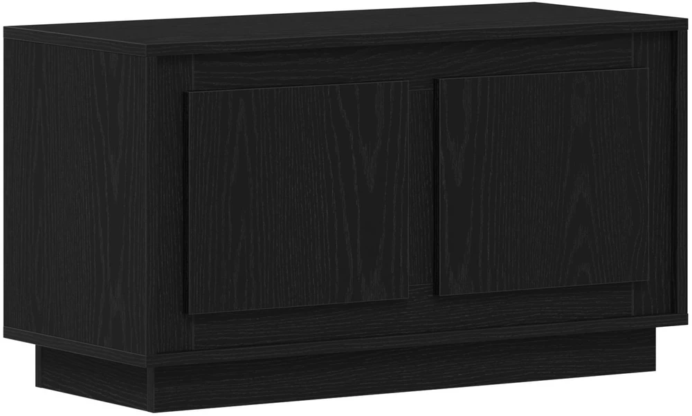TV staliukas Televizoriaus spintelė 80 x 35 x 45 cm juoda ąžuolo