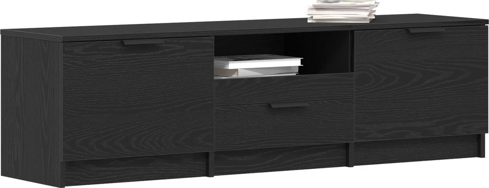 TV staliukas Televizoriaus spintelė 140 x 35 x 40 cm Apdirbta mediena