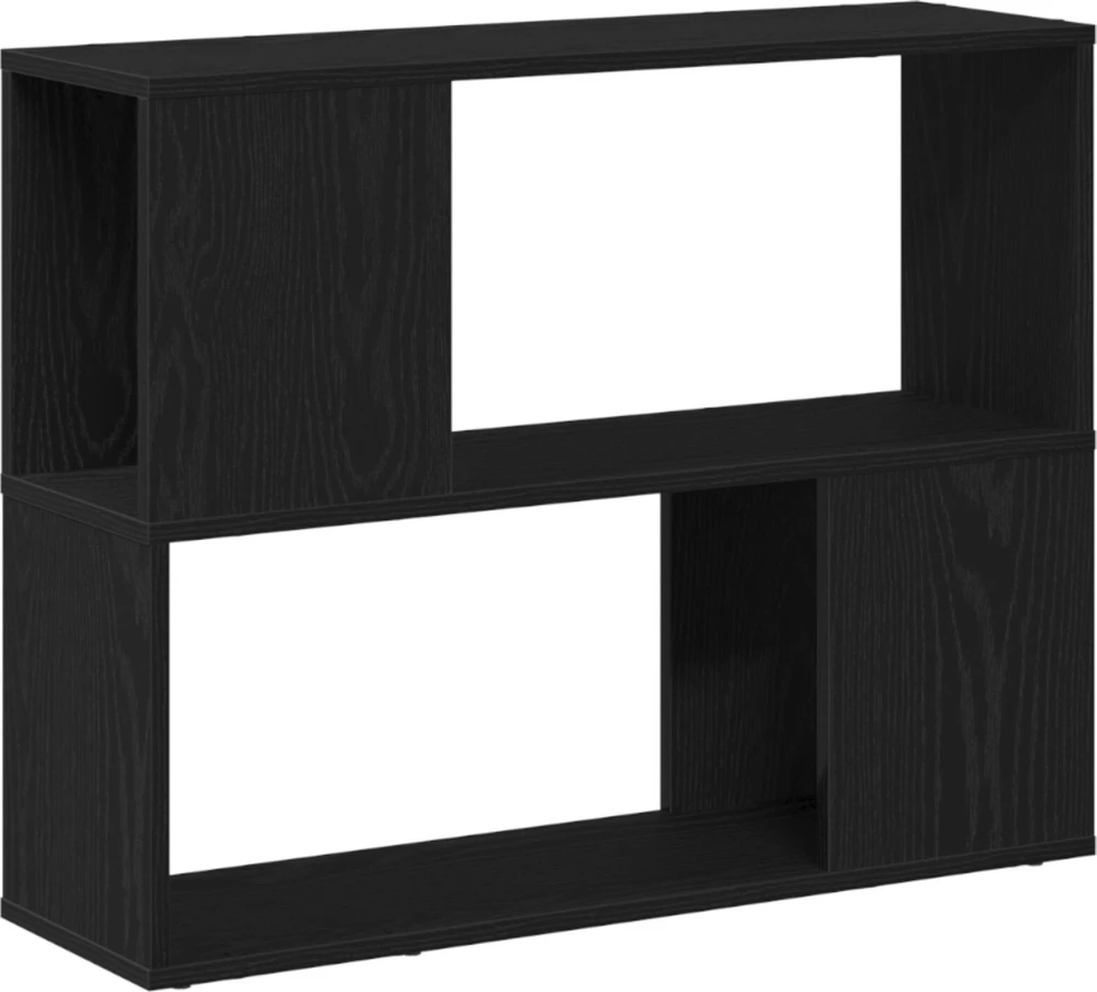 TV staliukas TV spintelių komplektas 80 x 24 x 63 cm Juodas ąžuolas