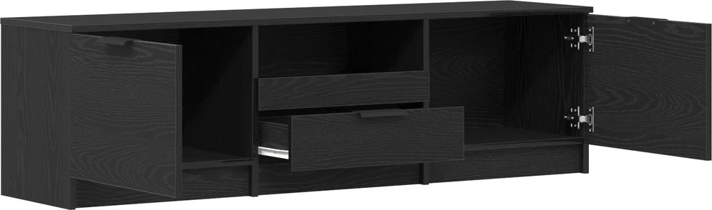 TV staliukas Televizoriaus spintelė 140 x 35 x 40 cm Apdirbta mediena