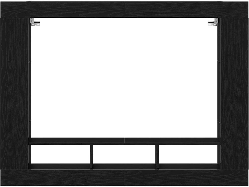 TV staliukas Televizoriaus spintelė 152 x 22 x 113 cm juoda ąžuolo
