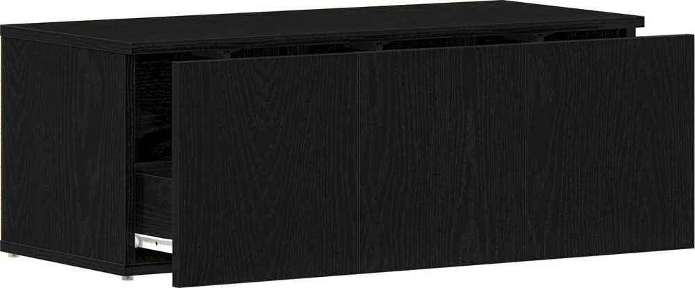 TV staliukas Televizoriaus spintelė 80x34x30 cm Juodas ąžuolas