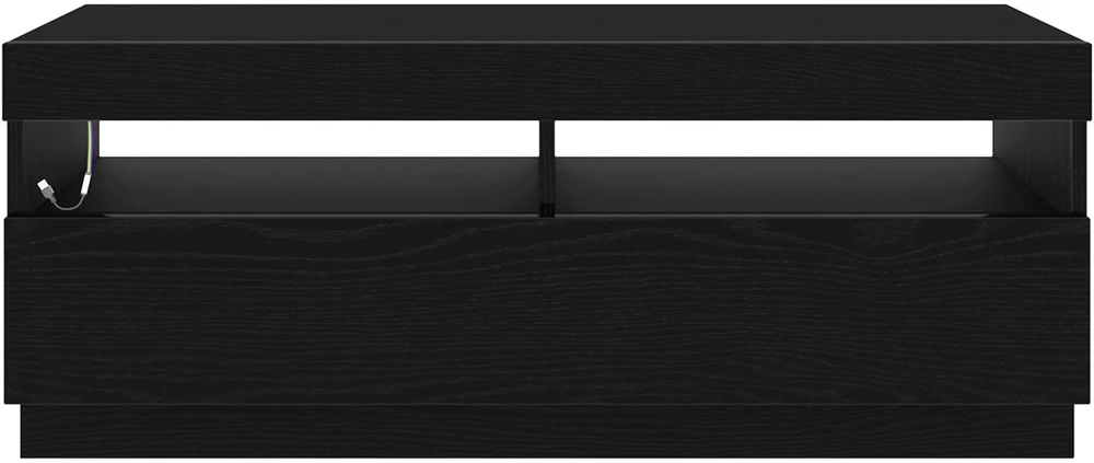TV staliukas Televizoriaus spintelė 100 x 35 x 40 cm Juodas ąžuolas