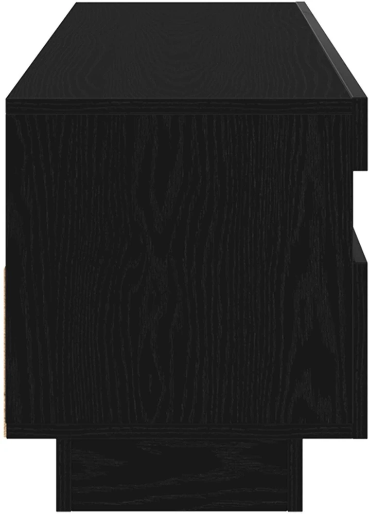 TV staliukas Televizoriaus spintelė 100 x 35 x 40 cm Juodas ąžuolas