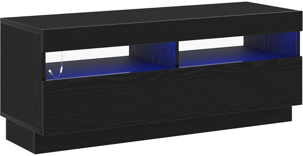 TV staliukas Televizoriaus spintelė 100 x 35 x 40 cm Juodas ąžuolas