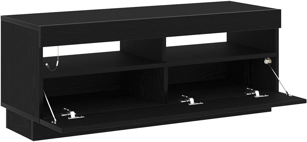 TV staliukas Televizoriaus spintelė 100 x 35 x 40 cm Juodas ąžuolas