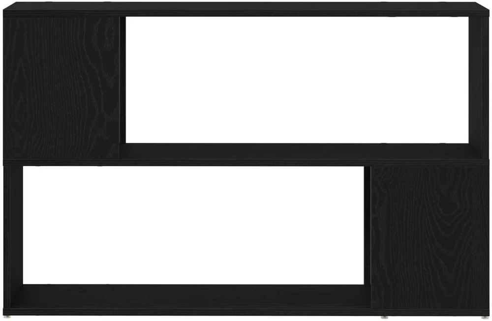 TV staliukas TV spintelių komplektas 100 x 24 x 63 cm Juoda Apdirbta mediena