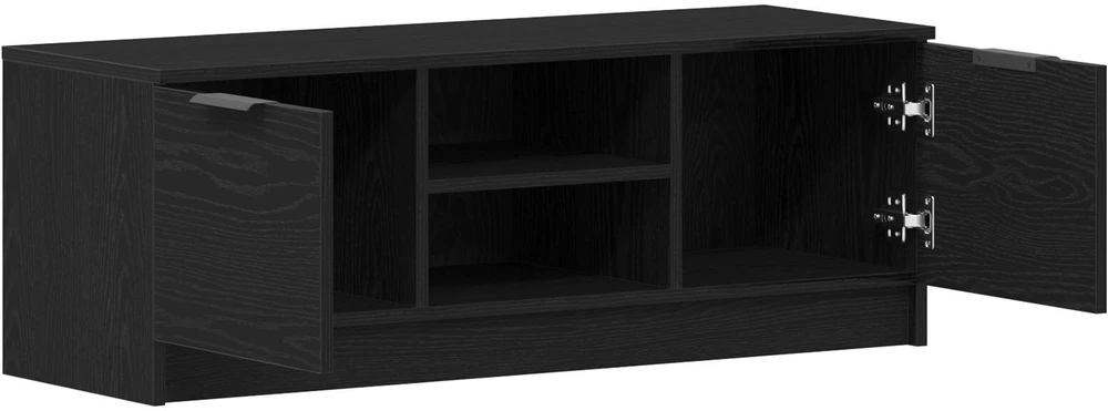 TV staliukas Televizoriaus spintelė 102 x 32 x 35.5 cm Juodas ąžuolas