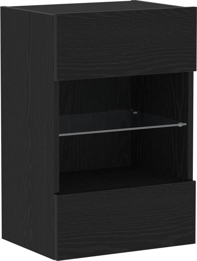 TV staliukas TV spintelių komplektas 40 x 30 x 60,5 cm Juoda