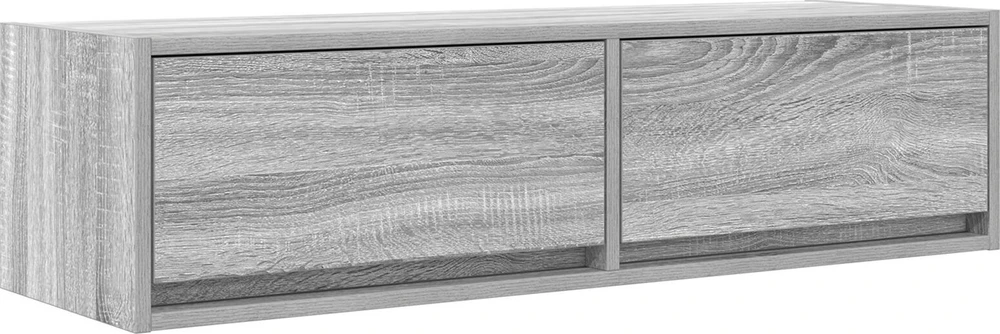 TV staliukas Televizoriaus spintelė 100 x 31 x 25,5 cm Pilka sonoma ąžuolo