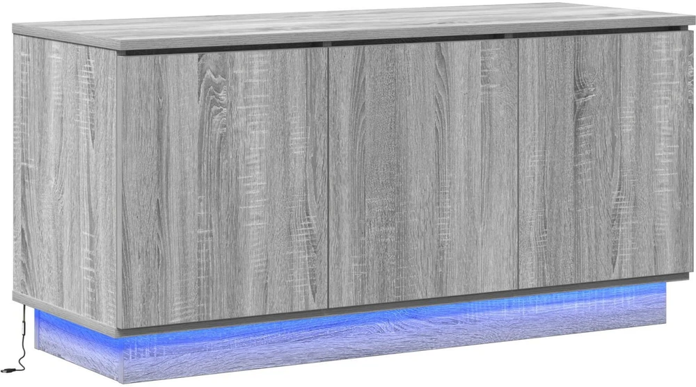 TV staliukas Televizoriaus spintelė 100 x 38 x 49 cm Pilkas Sonoma